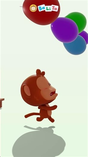 🎈Balonnya Kabur!! #kartun #balita #babalilitata #kartunanak #kartunlucu