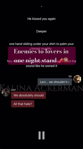 Sneak peak to some spicy content #attackontitan #aottextstory #aot #fanfiction #levi