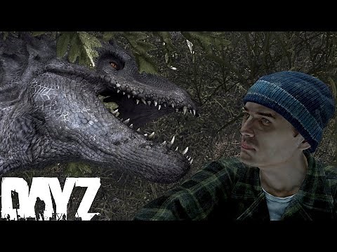 DINOSAURS in DayZ - First Life in Raptor Island