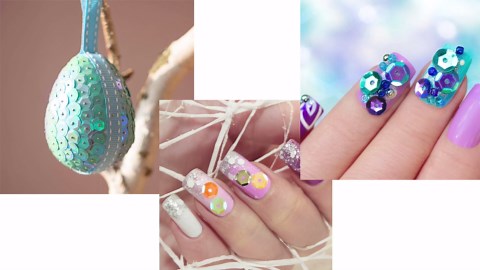 CCINEE 16000PCS Loose Sequins Bulk, 6MM Rainbow Round Cup Sequins for Sewing Embroidery Easter Egg Craft Art Decorations