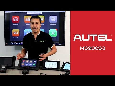 AUTEL MS908S3 - Diagnóstico, Servicios, Codificación y Programación Avanzada - DIAGNÓSTICO EMIR
