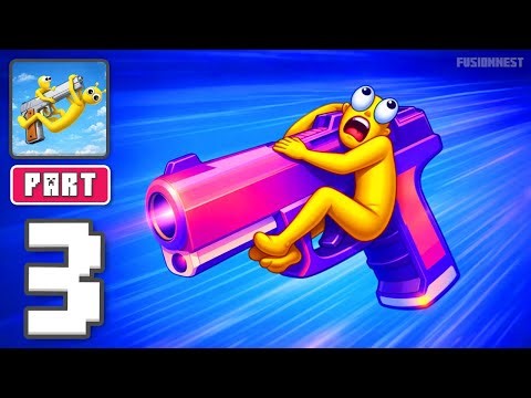 Flip Beat: Ragdoll Gun Shooter - Gameplay Walkthrough Part 3 - Rhythm Of Gun Chaos (iOS, Android)