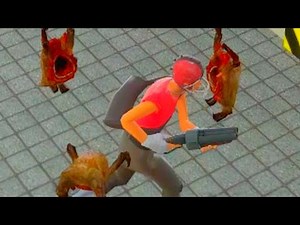 How Many Headcrabs Will It Take To Defeat The Scout From TF2