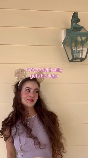 POV: Ariel finally gets her legs 🐚 i am so excited to see the new Little Mermaid this week 🌊 outfit linked in my amazon, pearl mickey ears DIY @Disney Parks . #disney #hallebailey #mermaid #disneystyle #littlemermaid #disneyoutfit #disneybound #ariel . Ariel, little mermaid, Halle Bailey, Disney, Disney style, Disney world, disneys boardwalk, Disney outfit, disneyworld, Disney fashion, mermaid, Amazon finds