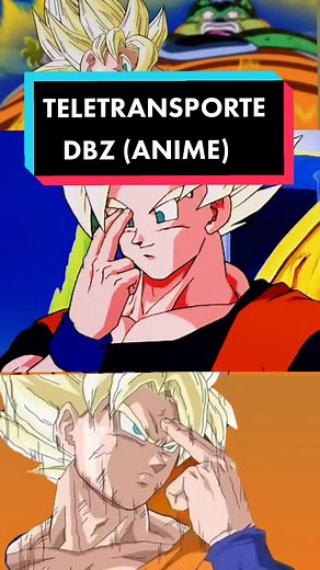 TELETRANSPORTE GOKU!(Trend Viral) #goku #teletransporte #dragonball #anime #trend