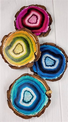 Make the cutest and quickest wood slice coaster with a geode vibe using @plaidcrafts Mod Podge printable library! . . #plaidcrafts #plaidcreators #modpodge #decoupage #diy #art #collage #handmade #artist #collageart #modpodgecrafts #mixedmedia #craft #painting #decoupageart #artwork #artistsoninstagram #acrylicpaint #homedecor #acrylicpainting #crafts #diycrafts #arttherapy #decoupaged #mixedmediaart #paint #artgallery #crafting #Doodlecraftblog #doodlecraft | Doodlecraft