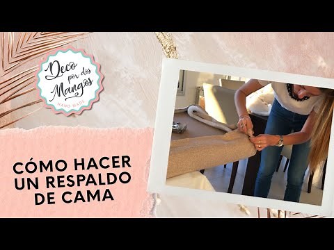 Tutorial Respaldo de cama