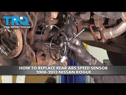 How to Replace Rear ABS Speed Sensor 2008-2013 Nissan Rogue