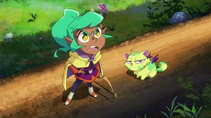 Harpy and her pet goblin cat Pumpkin are enjoying a peaceful day in the forest, until a couple of baby monsters have a spat! Created by Brianne Drouhard. | Nickelodeon Animated Shorts