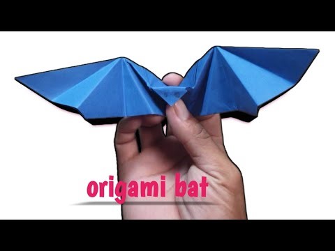 How to make a paper bat