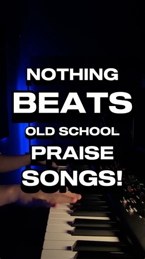 NOTHING BEAT OLD SCHOOL WORSHIP SONGS! #keyboardist #music #worship