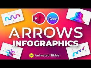 Animated Arrows Infographics for PowerPoint & Canva