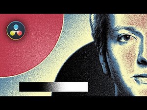 Grain Shading Effect in DaVinci Resolve Tutorial + How to create a Gradient Map and Posterize Image