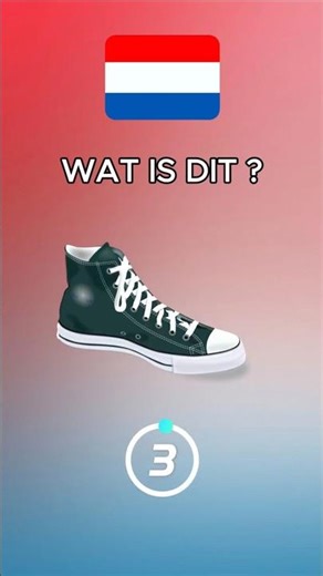 👕 Kleding : What are these 5 clothes called in Dutch?