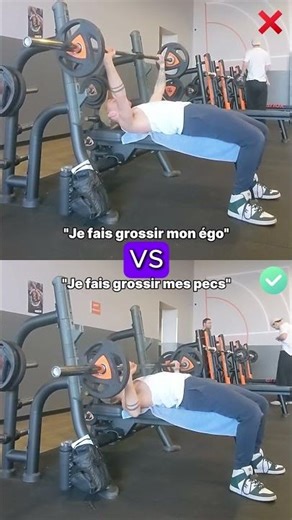 Bon VS mauvais : Développé couché