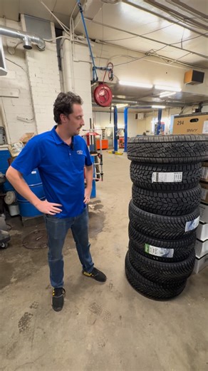 Thinking about winter tires? Evan breaks down the top reasons why they’re a game changer this season. Contact our tire expert today and get fitted for your perfect winter tires! #fordcanada #ford #rhinelandcar #wintertires #carservice #forddealership | Rhineland Car Co. Ltd.