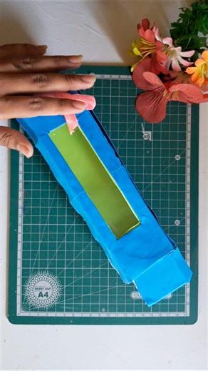 pencil box #diy #waste box #craft #ytshorts #diyideas ##viralcraft