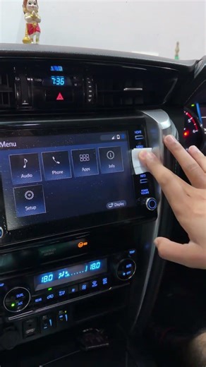 Fortuner Screen guard installation!