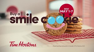 3.7K views · 58 reactions |  The Smile Cookie campaign is back at Tim Hortons across Canada this week (May 1-7). They cost $1.50 each and 100% of the money goes to local charity. | CTV Northern Ontario | Facebook