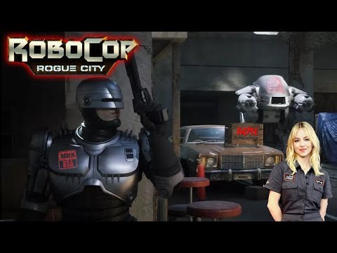 RoboCop: Rogue City | How to Beat ED209 | Cheese Strategy For The First Big Boss | Game Tutorial