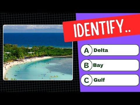 General Knowledge Quiz | Geography Quiz for Kids | 🌍 Guess the Landforms & Water Bodies!