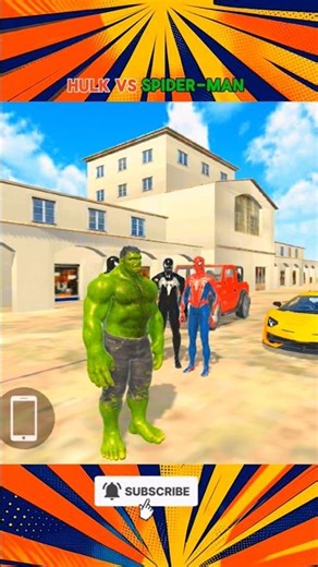 Hulk Ka Car Superman Chori Kar Liya | 🎯 #indiantheftauto #shorts #trending #gta5 #viral