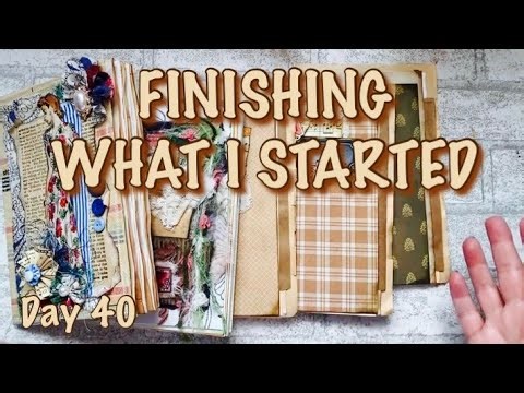 Finishing What I Started | Binding 5 Handmade Journals | 100 Day Project Day 40