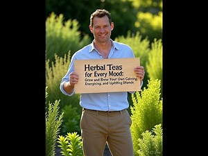 Herbal Teas for Every Mood: Grow and Brew Your Own Calming, Energizing, and Uplifting Blends