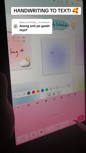 Convert Handwriting to Text on Huawei MatePad 11.5 | Tutorial