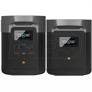 EcoFlow DELTAMax2000-DELTAMaxEB-US DELTA Max 2000 - 2016Wh Portable Power Station w/ DELTA Max 2016Wh Smart Extra Battery