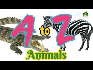 A to Z Animals in Alphabetical order | A to Z animals name | Animals Name video | Wildlife wiki