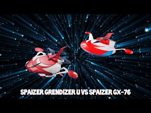 Spaizer Grendizer U VS Spaizer GX-76