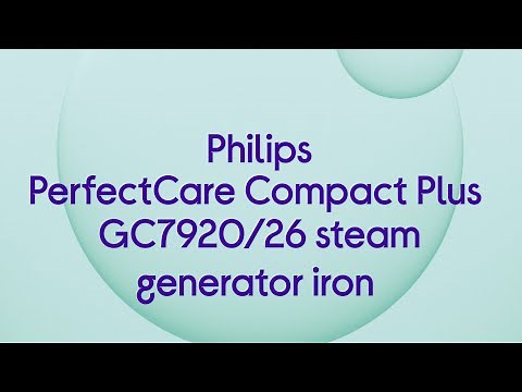 Philips PerfectCare Compact Plus GC7920/26 Steam Generator Iron - Blue - Product Overview
