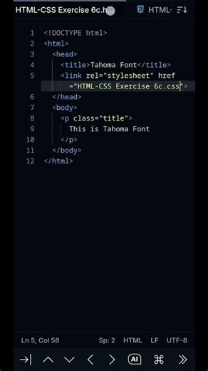 HTML-CSS Exercise 6c #html #css3