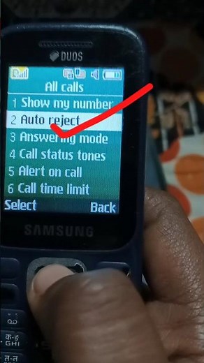 How to Add or Remove Blacklist Number Samsung Any Keypad Mobile