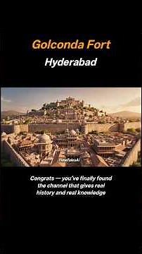 Golconda | The Echo, The Tunnels, The Diamonds | The Fort That Guarded Kohinoor