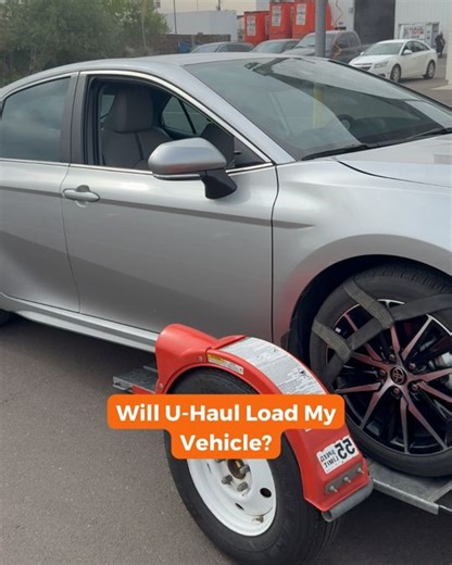 9K views · 69 reactions | Select U-Haul locations offer loading services for the Tow Dolly, Auto Transport, or Toy Hauler at an additional fee. Follow these steps during the rental process to ensure that an available employee can load your vehicle for you. #UHaul #UHaulTrailers #Trailers | U-Haul | Facebook