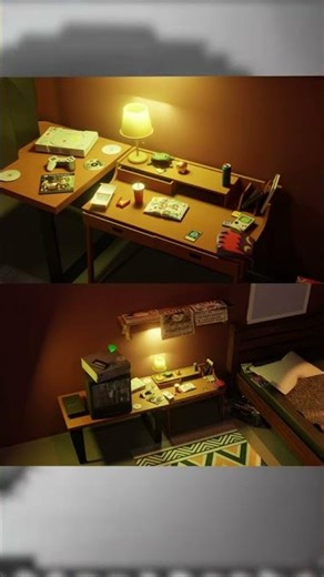 COMPO D’UNE SCÈNE 3D SUR BLENDER #blenderanimation #squeezie #3danimation #3d #humour #blendergame