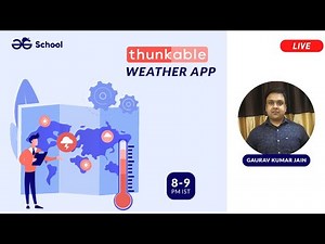 Real-Time Weather App on Thunkable