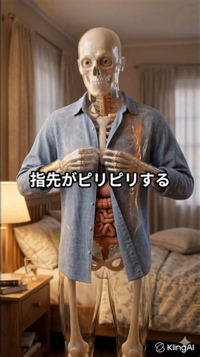 手のしびれと頸髄の「狭窄」#手のしびれ#頸椎症#健康雑学