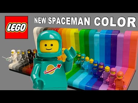 LEGO Classic Spaceman – Ultimate 22 Colors MOC!