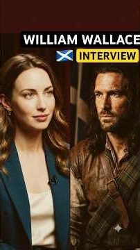 I Interviewed William Wallace 🏴󠁧󠁢󠁳󠁣󠁴󠁿 #scotland #history