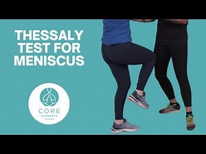 Assessing for Meniscus Knee Injury - Thessaly Test