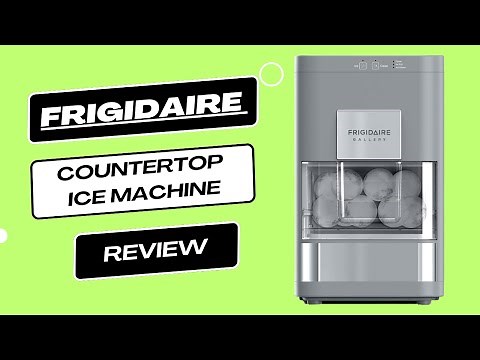 Frigidaire Countertop Ice Machine Review | The Best Sphere Ice Machine?
