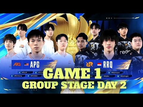 KIC Day 2 Group Stage: APG vs RRQ Game 1 Full Game