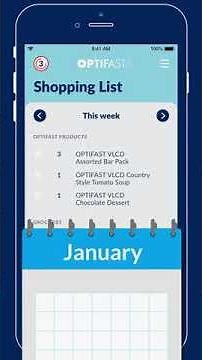 My Optifast App | Part 5: Shopping List