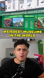I found the weirdest museums ever, the last one is crazy 💀 | skylerguns