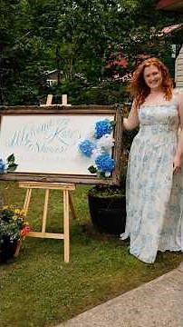 Bridal Shower Vlog 🩵