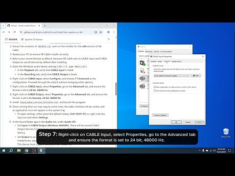 SOUND RADAR INSTALLATION TUTORIAL