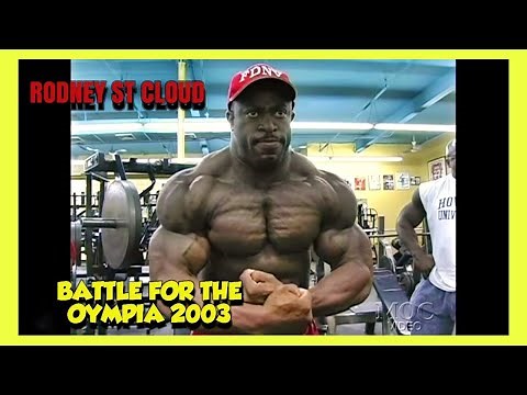 RODNEY ST CLOUD - CHEST AND POSING - BATTLE FOR THE OLYMPIA 2003